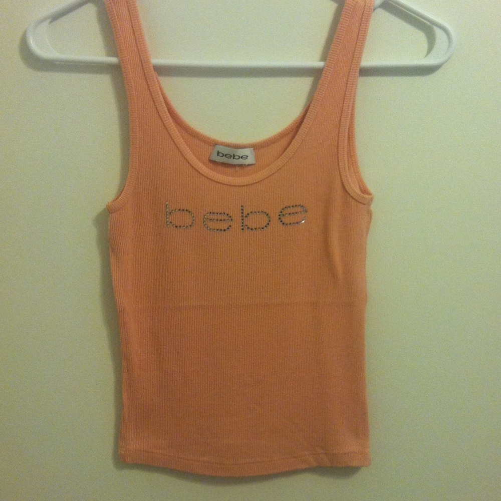 Peach Bebe tank